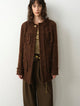 "Sophisticated Lady" Italian Imported Haute Couture Tailored Tweed Jacket with Gold Buttons for Women