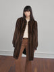 Old Timey Picture Poster Fur Mink Coat