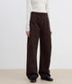 "Shadow Dance" Washed jeans women's design slim scimitar pants