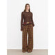 "Lazy Day Essential" Textured Mohair Blend Round Neck Stretch Knit Base Layer for Fall/Winter Women