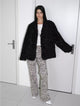 My Little Curly Imported Tuscan Black Sheepskin Jacket