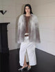 Yukino Dream Imported Colorful Fox Fur Coat from Finland