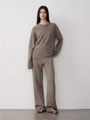Fireladyfur Women's Merino Wool Knit Outfit"Fall Winter Mischief"
