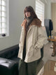 Green Mile Miracle Loose Drawstring Down Removable Mid-Length Jacket