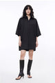 Workplace Siren Style College Style Silhouette Splicing Fashion Design Pullover Shirt