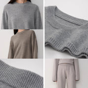 Fireladyfur Women's Merino Wool Knit Outfit"Fall Winter Mischief"