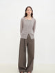 "Daylight" sunscreen V-neck new spring knitted cardigan jacket