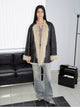 "Double-sided Fantasy" simple elegant casual double-sided Tuscan wool sheepskin fur coat for women