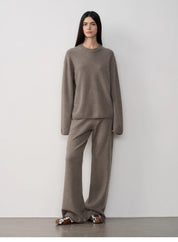 Fireladyfur Women's Merino Wool Knit Outfit"Fall Winter Mischief"