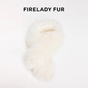 Fox fur double-sided fur scarf