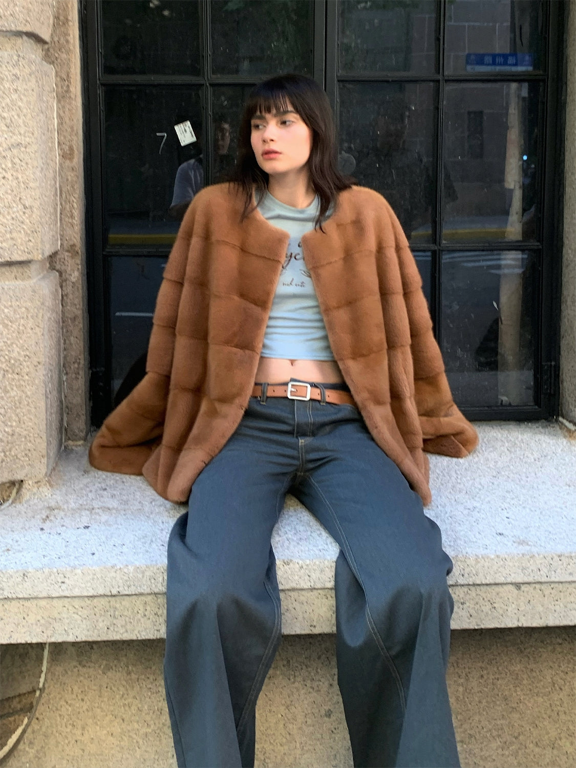 Vintage Clock Velvet Mink Fur Coat Winter – Firelady Fur