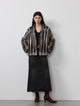 Star Rain Mink Collector's Edition V-Neck Full Draw Mink Coat