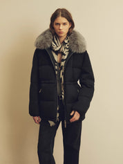 Firelady Fur Women's Fur-Trim Down Parka | Detachable Fox Fur Hood & 90% White Goose Down Fill“Frost Wild”