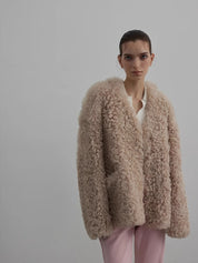 Wanderer Island Imported Tuscan Sheepskin Coat