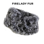 Fur scarf fur head cover dual purpose