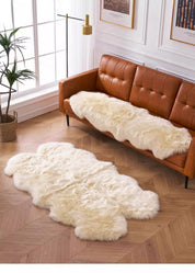 New Zealand imported wool carpet sofa cushion whole sheepskin cushion floor mat