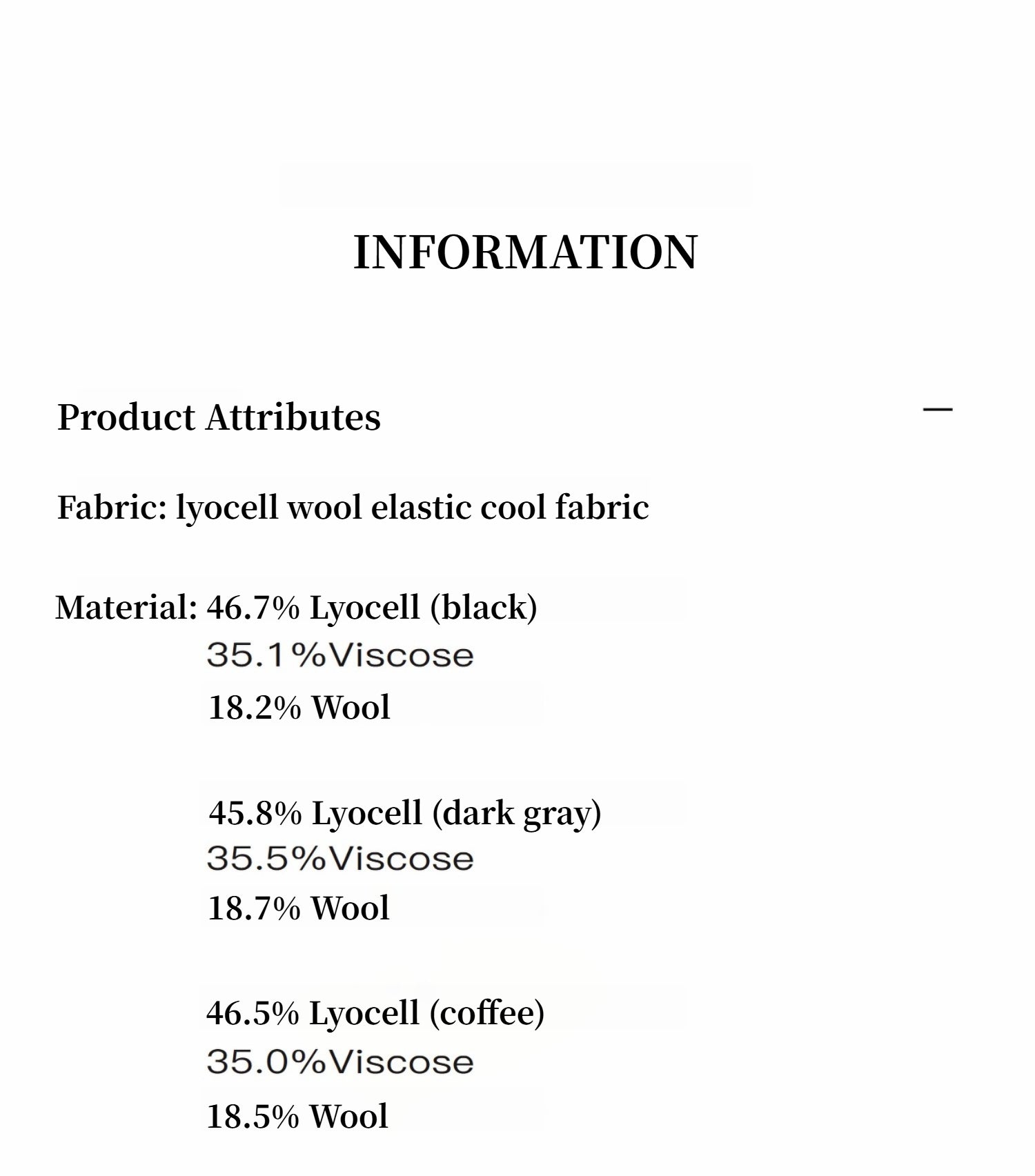 Lyocell wool stretch comfortable breathable fit minimalist solid color long-sleeved T-shirt