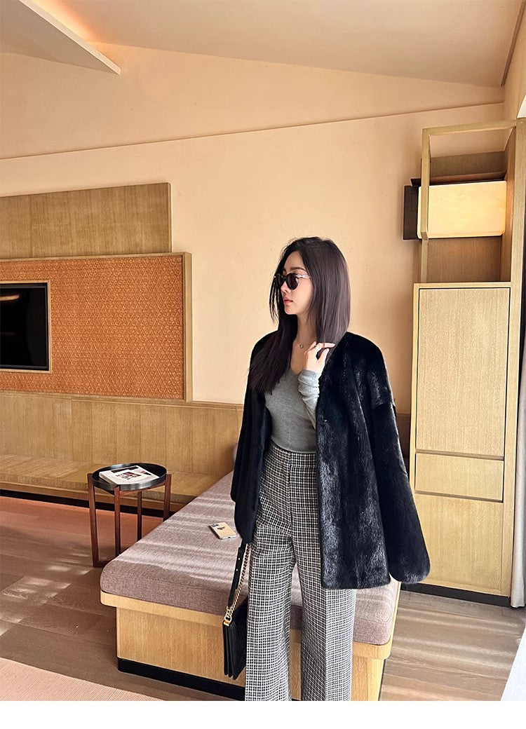 Swiss Snow Mink Velvet Fur Coat – Firelady Fur