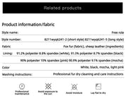 Letrans Women's Short Fox Fur & Leather Coat "Free Spirit Collection"