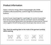 Fireladyfur Women's Purple Label Mink Coat | Horizontal Spine Tailoring | Mink Fur Outerwear“Legacy Mink”