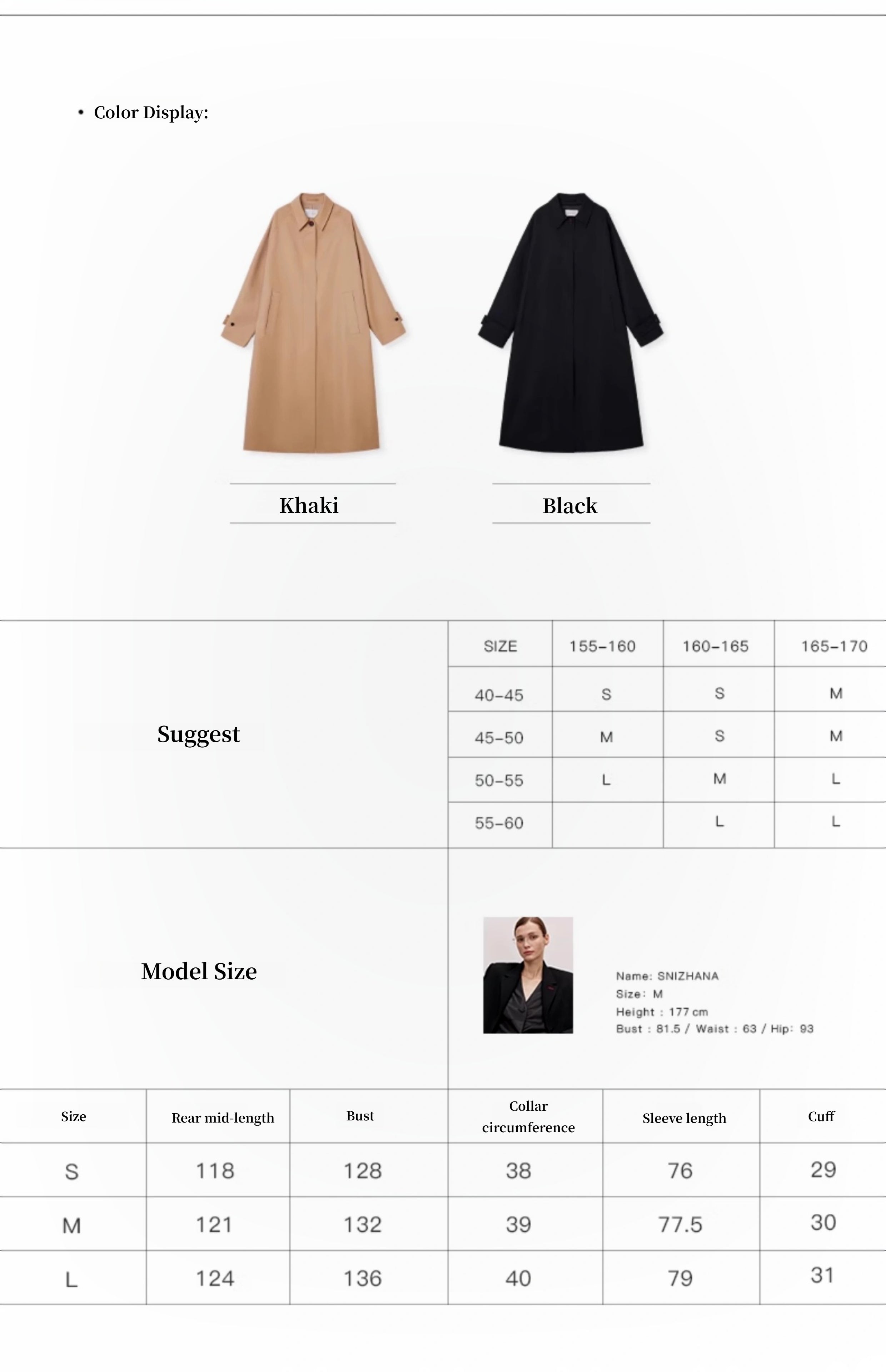 "Fragrant Moment" Trench Coat for Women, New Style, Mid-Length for Petite Figures, High-End British Style Overcoat