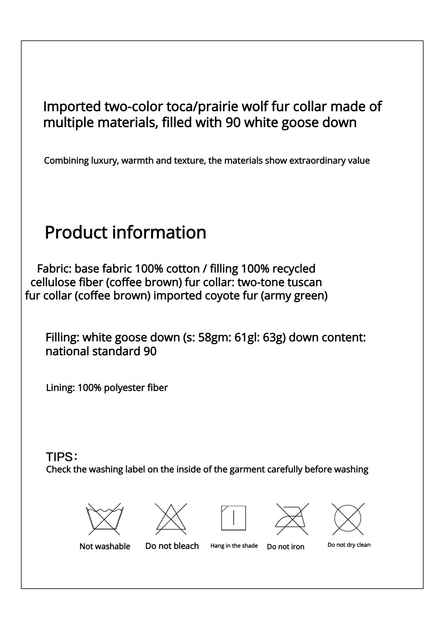 Firelady Women's Sheepskin Parka coat with Two-Tone Toscana Coyote Fur Collar“Wilderness Parka”