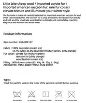 Firelady Fur Women's Multi-Color Fur Collar Parka - Pilot Jacket Style "Serene Heat Island"