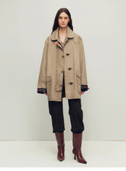 Firelady Women’s Parka with Real American Raccoon Fur Collar – Premium 90% White Goose Down Coat“Winter Street Lights”