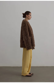 Wanderer Island Imported Tuscan Sheepskin Coat