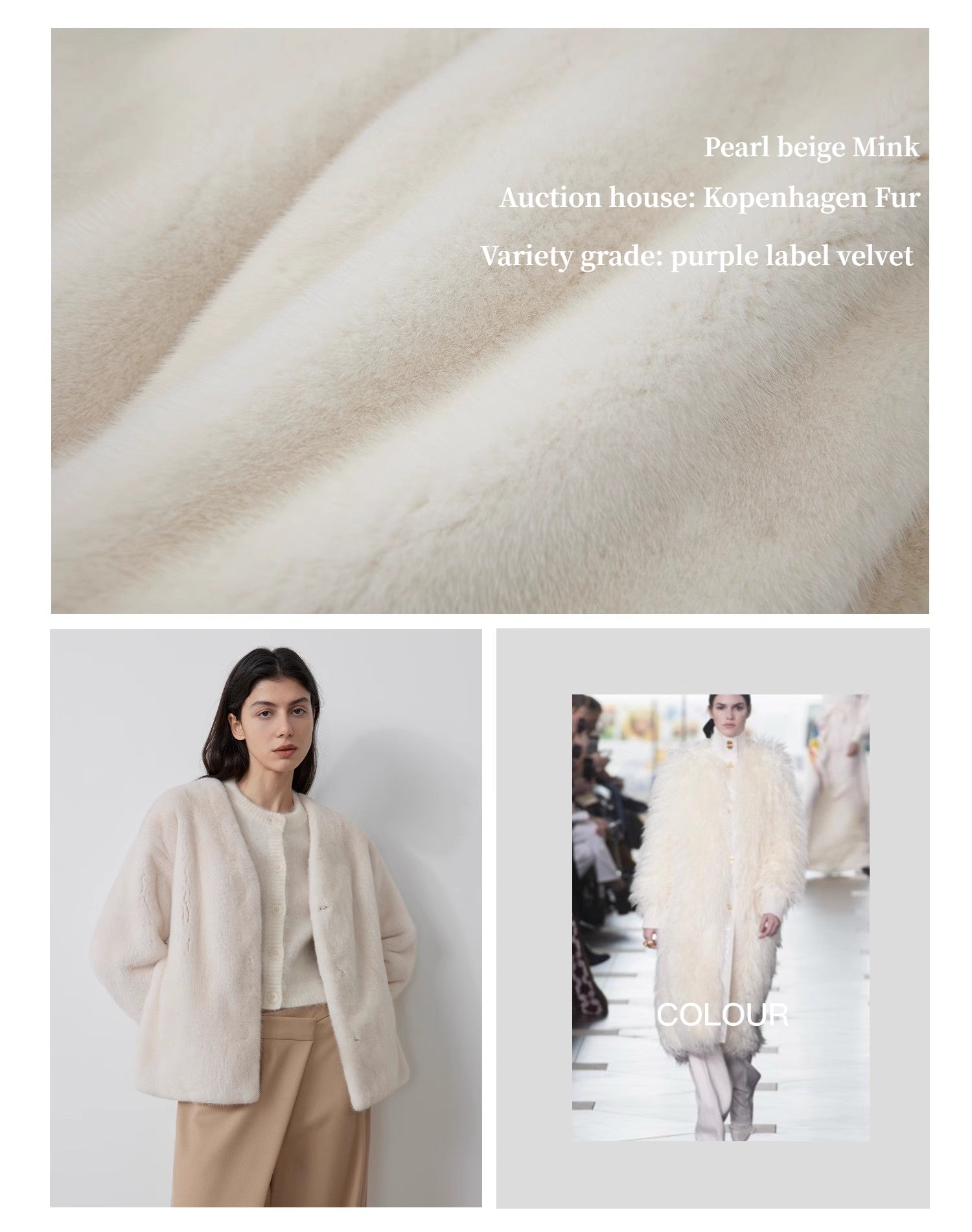 Louvre II Imported Simple Whole Mink Short Coat – Firelady Fur