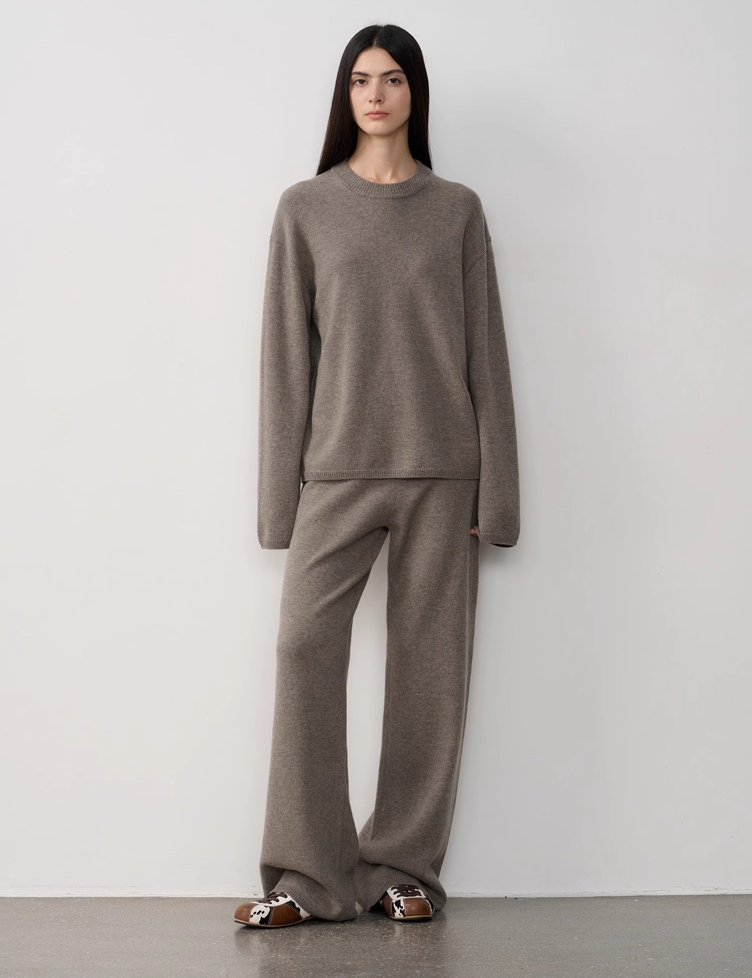 "Fall Winter Mischief" Basalan Merino Wool Knit Outfit