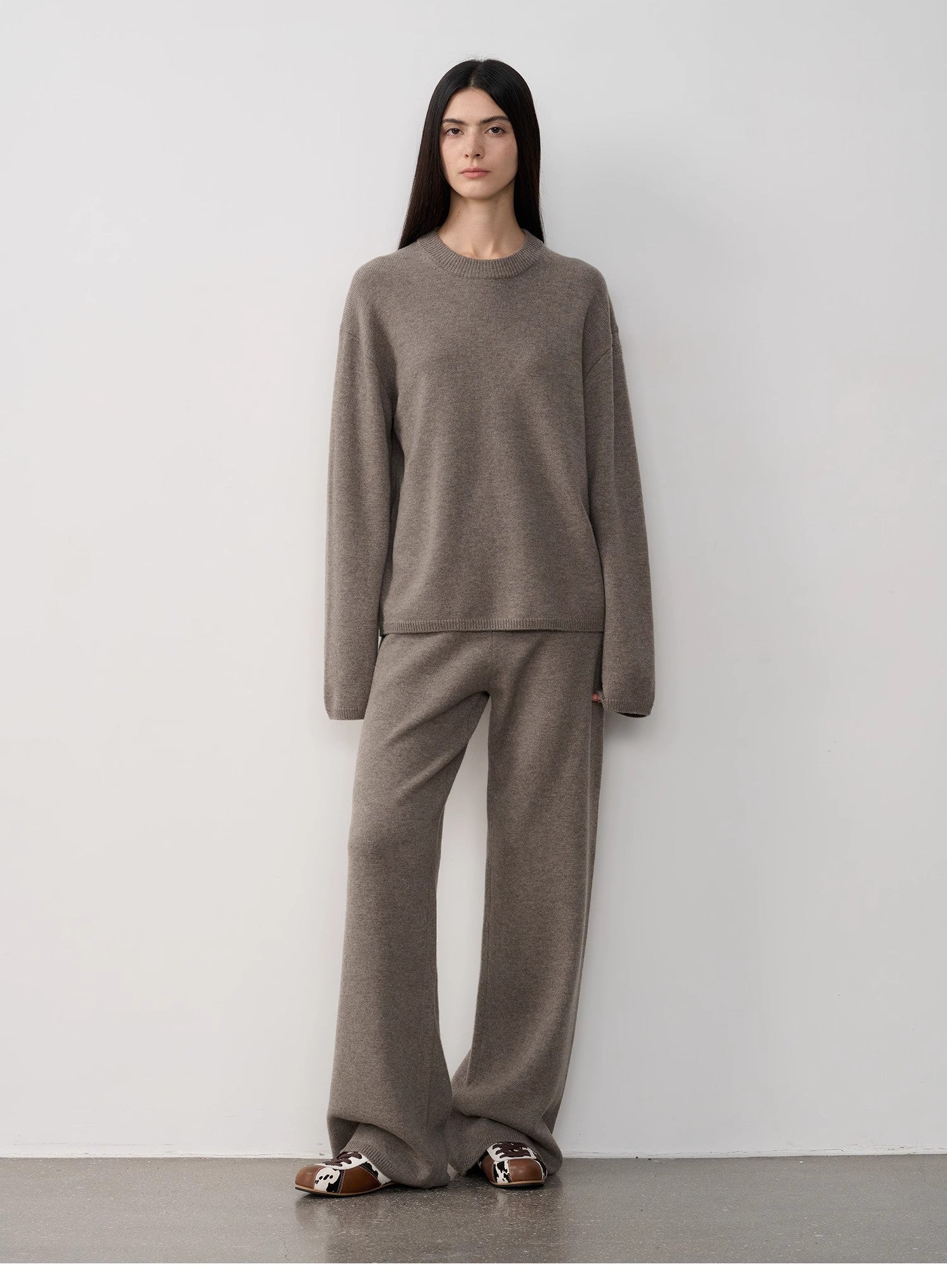 "Fall Winter Mischief" Basalan Merino Wool Knit Outfit