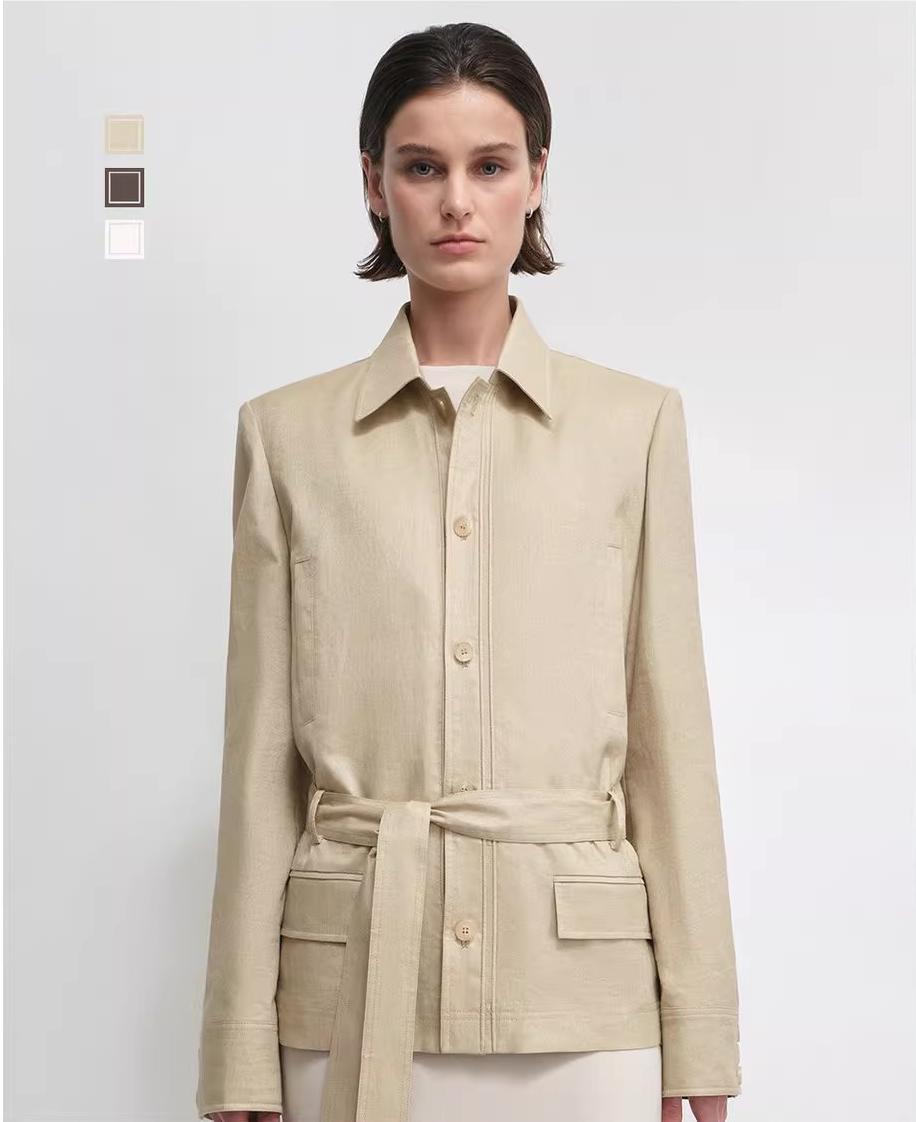 M_THE_ARTM_Women_s_Linen_Blazer_Jacket_with_Belt_-_Slim_Fit_Short_Hunting_Jacket_for_Spring_7.jpg