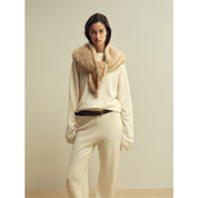 Firelady Fur Women’s Winter Mink Triangle Scarf – Kopenhagen Purple Label Luxury Woven Mink Shawl, Elegant Vintage Style