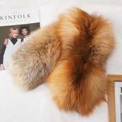 Kopenhagen Auction House Grade Whole Red Fox Fur Magnetic Buckle Scarf