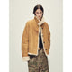 Firelady Fur Women’s Shearling Coat Crafted with Italian Contrast Suede & Tuscan Shearling“Winter Mochi”