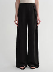 Mulberry silk linen V-neck vest summer suit for women