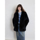Black Sugar Champagne Finland saga fox fur coat fashion cardigan