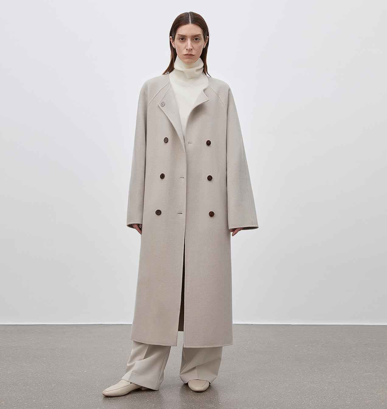 "Assassin's Creed" removable scarf collar, woolen coat for women, autumn and winter coat - variant_title