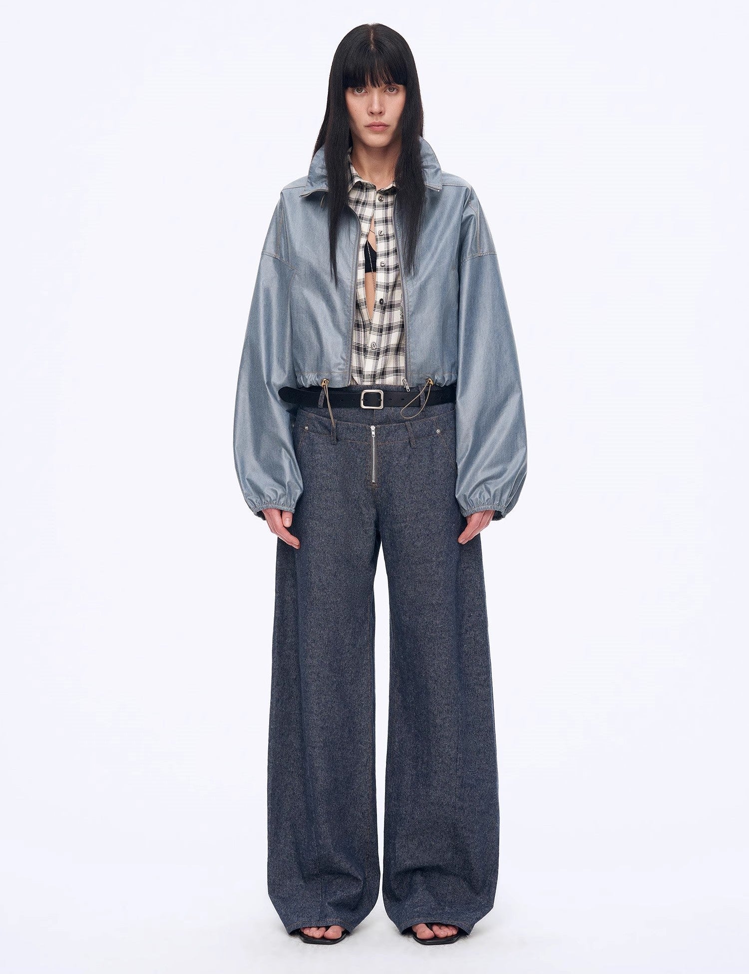 "Blues Notes" Technological Composite Film Cotton Lightweight Outdoor Jacket - variant_title