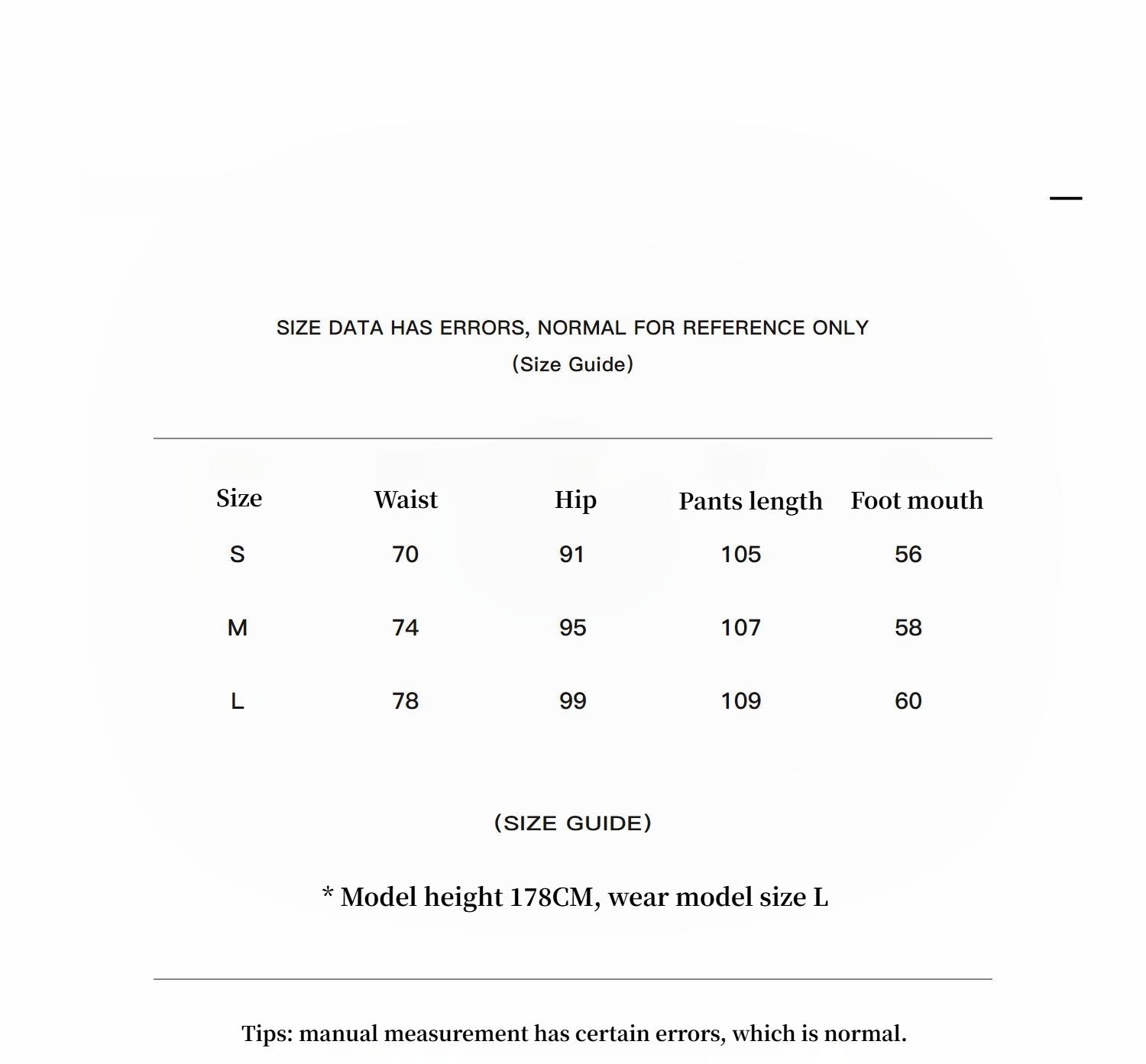 "Culotte Declaration" Retro split design fake two - piece twill brushed slightly flared slim jeans - variant_title