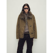 Firelady Fur Women's Goose Down Fur Parka with Detachable Raccoon Fur Hood“Hearthside Simmer” - variant_title