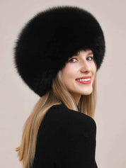 Fireladyfur Luxurious Fox Fur Hat and Earmuff Combination - variant_title
