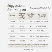 Fireladyfur Women's Finland Saga Fox Fur Fashion Cardigan“Black Sugar” - variant_title