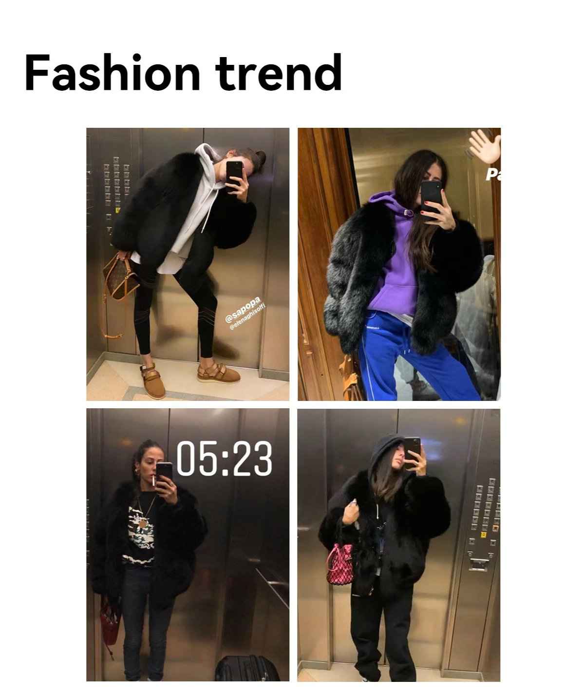 Fireladyfur Women's Finland Saga Fox Fur Fashion Cardigan“Black Sugar” - variant_title