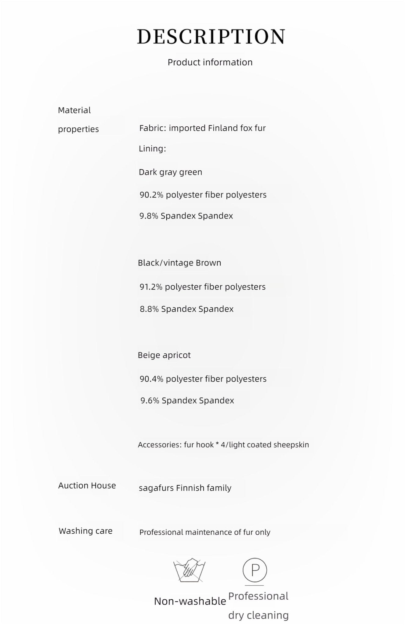 Fireladyfur Women's Fur Coat | Genuine Finnish Fox Fur"Reed Flower" - variant_title