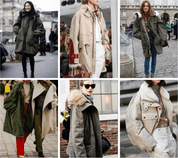 Fireladyfur Women’s Goose Down Parka coat with Toscana Shearling Fur“Green Mile Miracle” - variant_title