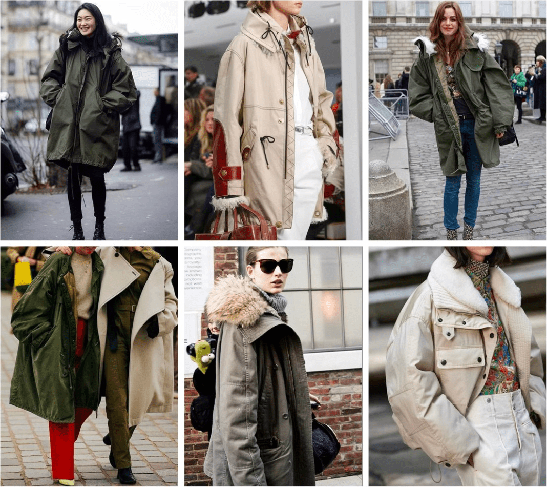 Fireladyfur Women’s Goose Down Parka coat with Toscana Shearling Fur“Green Mile Miracle” - variant_title