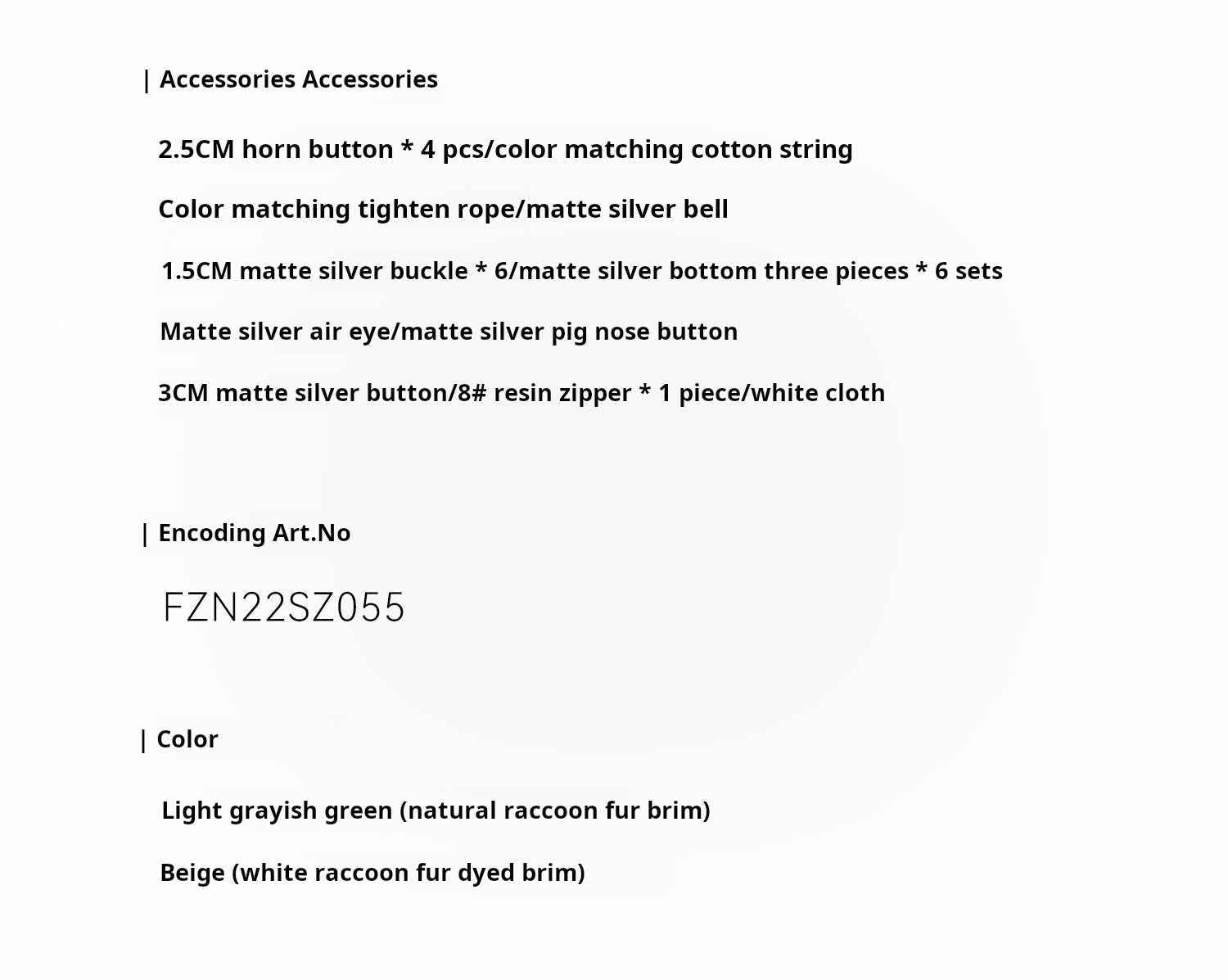 Fireladyfur Women’s Hooded Down Raccoon Fur Collar Parka Cold Weather“Manchester City old story” - variant_title