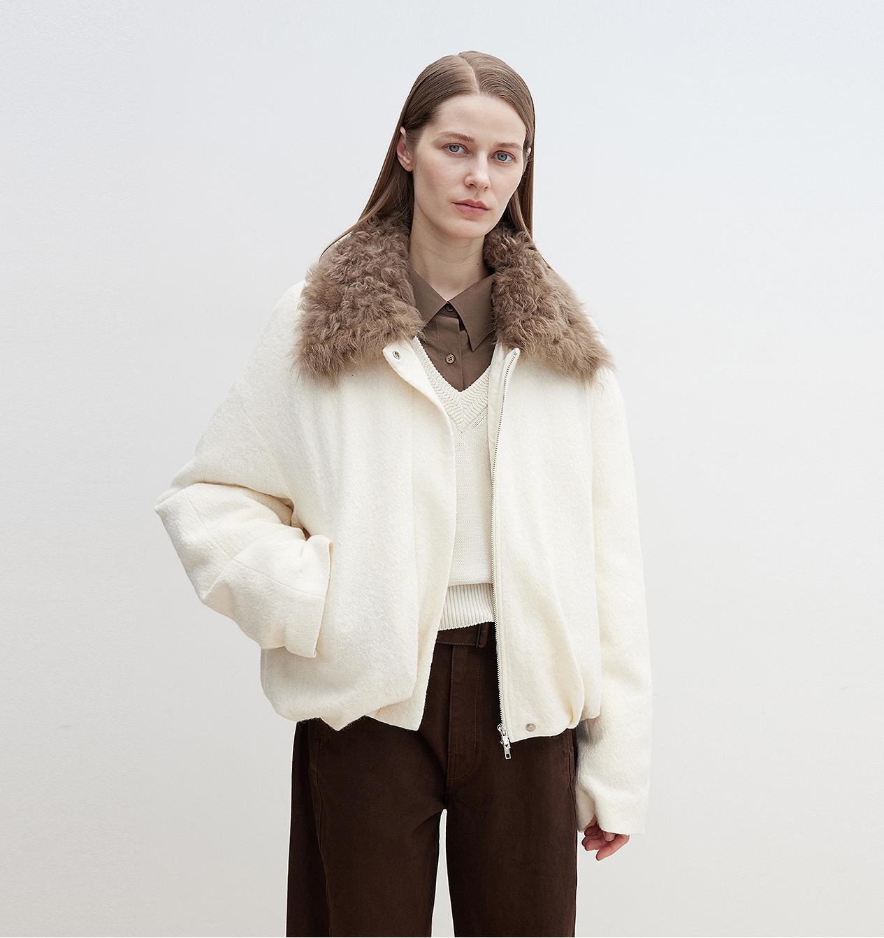 Fireladyfur Women's Parka with Tuscan Fur Collar & Removable Lining"Johnny" - variant_title